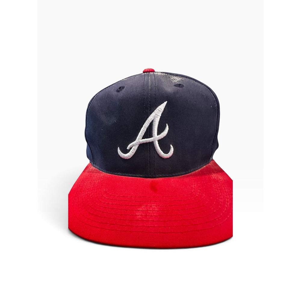 Outdoor Cap Atlanta Braves MLB Snapback Hat Navy Blue Red Two Tone NWT